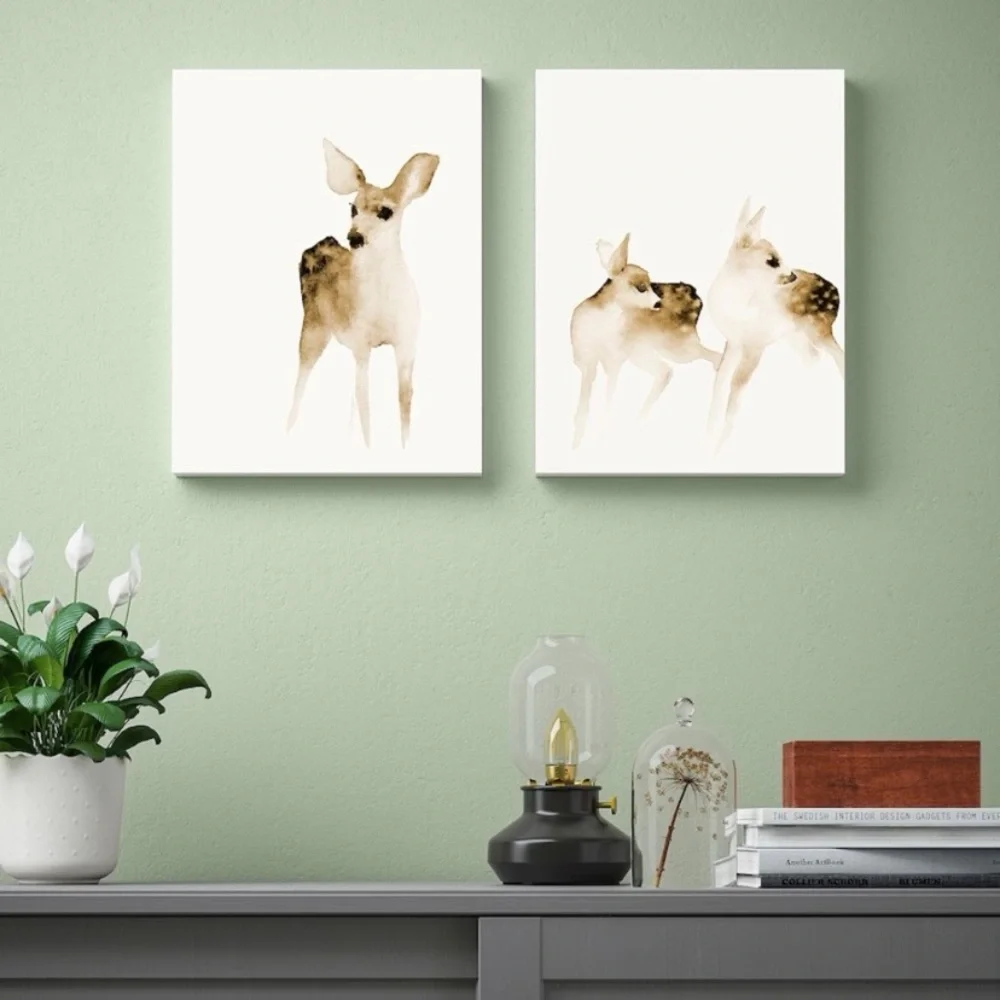 IKEA | Wall Decor | Ikea Pjtteryd Picture Young Deer 1 X15 2pack